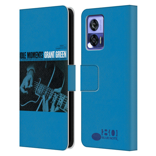 Blue Note Records Albums Grant Green Idle Moments Leather Book Wallet Case Cover For Motorola Edge 30 Neo 5G