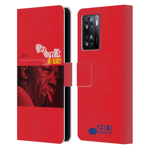 Blue Note Records Albums Art Blakey Indestructible Leather Book Wallet Case Cover For OPPO A57s