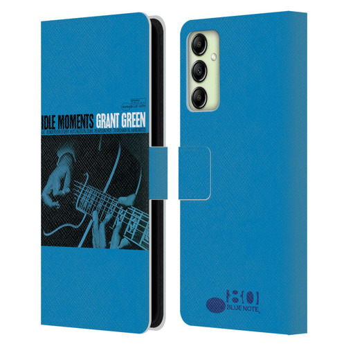 Blue Note Records Albums Grant Green Idle Moments Leather Book Wallet Case Cover For Samsung Galaxy A14 5G