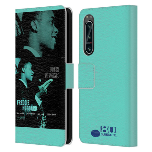 Blue Note Records Albums Freddie Hubbard Open Sesame Leather Book Wallet Case Cover For Sony Xperia 5 IV