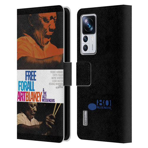 Blue Note Records Albums Art Blakey Free For All Leather Book Wallet Case Cover For Xiaomi 12T Pro