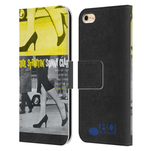 Blue Note Records Albums 2 Sonny Clark Cool Struttin' Leather Book Wallet Case Cover For Apple iPhone 6 / iPhone 6s