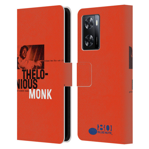 Blue Note Records Albums 2 Thelonious Monk Leather Book Wallet Case Cover For OPPO A57s