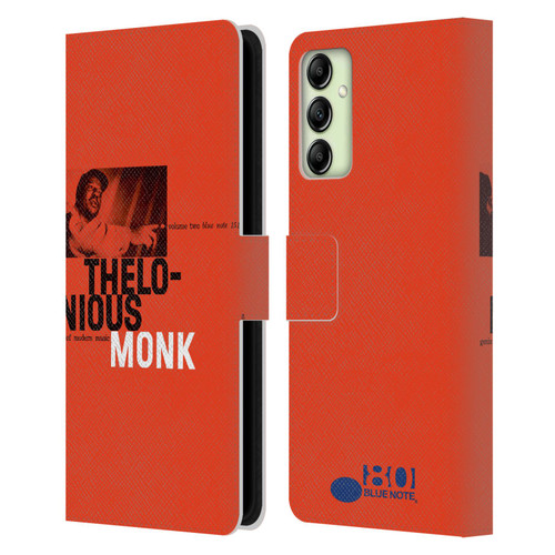 Blue Note Records Albums 2 Thelonious Monk Leather Book Wallet Case Cover For Samsung Galaxy A14 5G