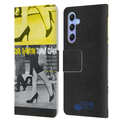Blue Note Records Albums 2 Sonny Clark Cool Struttin' Leather Book Wallet Case Cover For Samsung Galaxy A34 5G