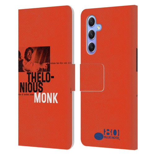 Blue Note Records Albums 2 Thelonious Monk Leather Book Wallet Case Cover For Samsung Galaxy A34 5G