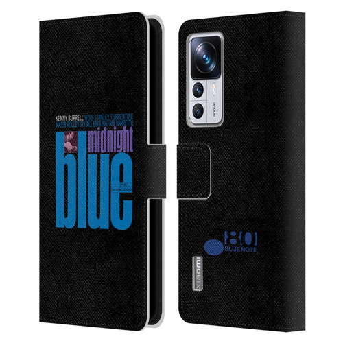 Blue Note Records Albums 2 Kenny Burell Midnight Blue Leather Book Wallet Case Cover For Xiaomi 12T Pro