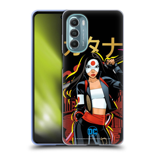 DC Women Core Compositions Katana Soft Gel Case for Motorola Moto G Stylus 5G (2022)