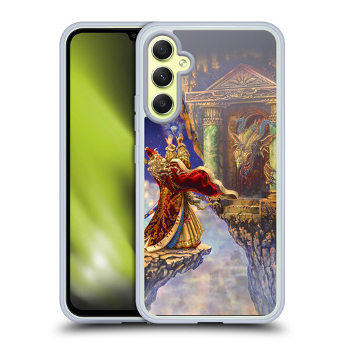 Myles Pinkney Mythical Dragon's Eye Soft Gel Case for Samsung Galaxy A34 5G
