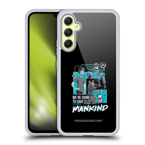 Scoob! Scooby-Doo Movie Graphics Save Mankind Soft Gel Case for Samsung Galaxy A34 5G