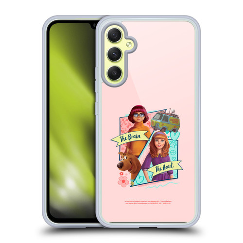 Scoob! Scooby-Doo Movie Graphics Scooby, Daphne, And Velma Soft Gel Case for Samsung Galaxy A34 5G