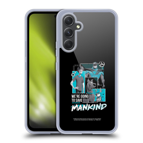 Scoob! Scooby-Doo Movie Graphics Save Mankind Soft Gel Case for Samsung Galaxy A54 5G