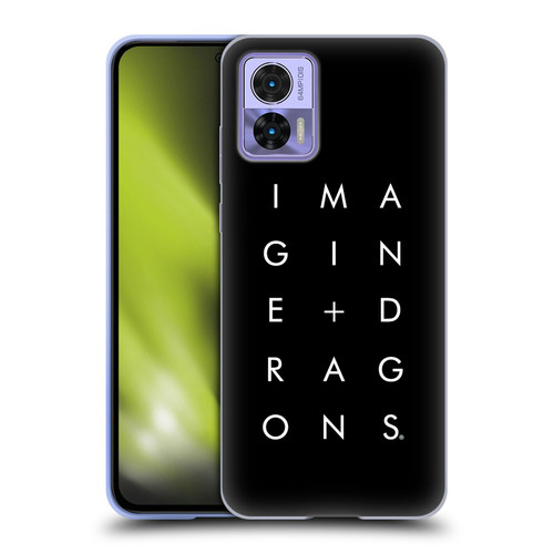 Imagine Dragons Key Art Stacked Logo Soft Gel Case for Motorola Edge 30 Neo 5G