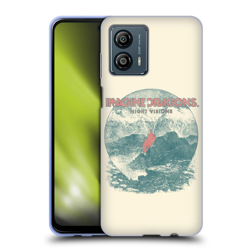 Imagine Dragons Key Art Flame Night Visions Soft Gel Case for Motorola Moto G53 5G