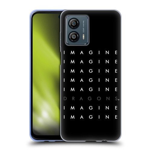 Imagine Dragons Key Art Logo Repeat Soft Gel Case for Motorola Moto G53 5G