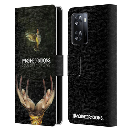 Imagine Dragons Key Art Smoke And Mirrors Leather Book Wallet Case Cover For OPPO A57s