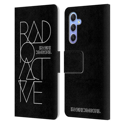 Imagine Dragons Key Art Radioactive Leather Book Wallet Case Cover For Samsung Galaxy A34 5G