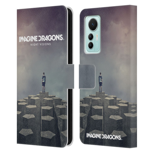 Imagine Dragons Key Art Night Visions Album Cover Leather Book Wallet Case Cover For Xiaomi 12 Lite