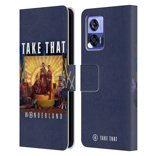 Take That Wonderland Album Cover Leather Book Wallet Case Cover For Motorola Edge 30 Neo 5G