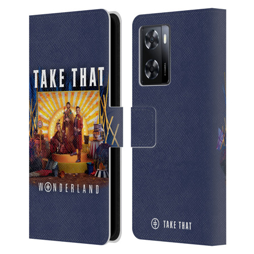 Take That Wonderland Album Cover Leather Book Wallet Case Cover For OPPO A57s