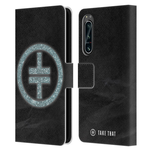 Take That Wonderland Diamante Leather Book Wallet Case Cover For Sony Xperia 5 IV