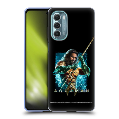 Aquaman Movie Graphics Trident of Atlan 1 Soft Gel Case for Motorola Moto G Stylus 5G (2022)