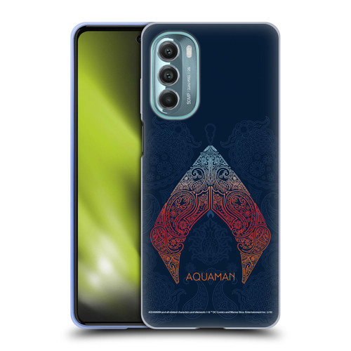 Aquaman Movie Logo Paisley Soft Gel Case for Motorola Moto G Stylus 5G (2022)