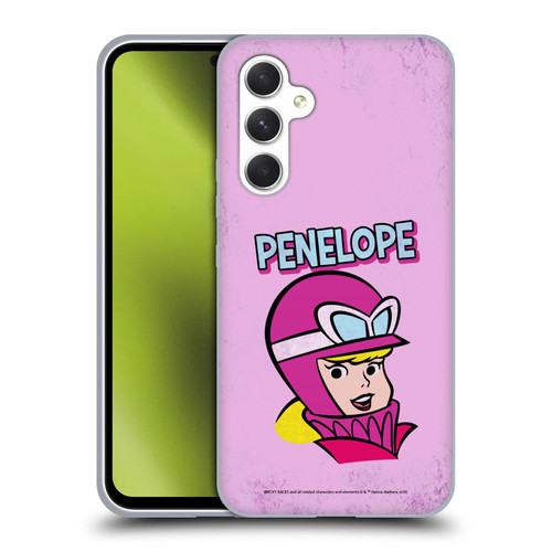 Wacky Races Classic Penelope Soft Gel Case for Samsung Galaxy A54 5G