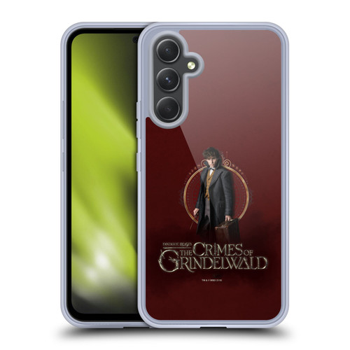 Fantastic Beasts The Crimes Of Grindelwald Character Art Newt Scamander Soft Gel Case for Samsung Galaxy A54 5G