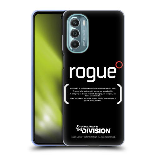 Tom Clancy's The Division Dark Zone Rouge 1 Soft Gel Case for Motorola Moto G Stylus 5G (2022)