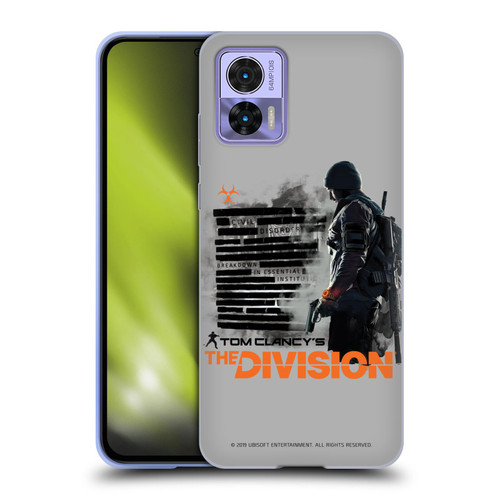 Tom Clancy's The Division Key Art Character Soft Gel Case for Motorola Edge 30 Neo 5G