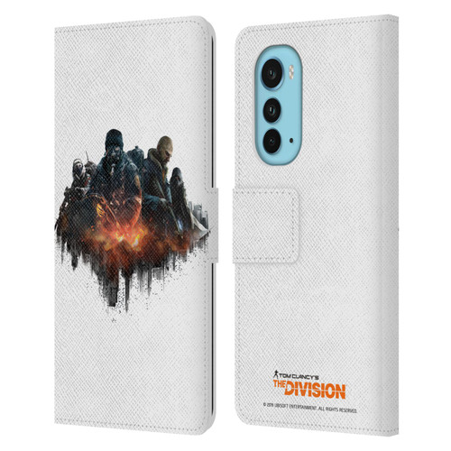 Tom Clancy's The Division Factions Group Leather Book Wallet Case Cover For Motorola Edge (2022)