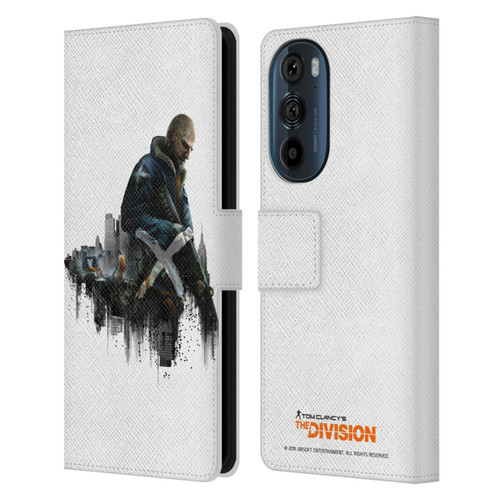Tom Clancy's The Division Factions Rikers Leather Book Wallet Case Cover For Motorola Edge 30