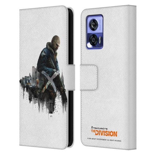 Tom Clancy's The Division Factions Rikers Leather Book Wallet Case Cover For Motorola Edge 30 Neo 5G