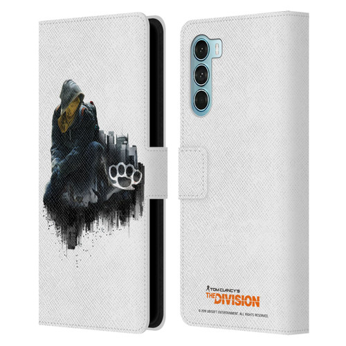 Tom Clancy's The Division Factions Rioters Leather Book Wallet Case Cover For Motorola Edge S30 / Moto G200 5G