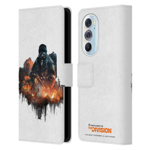 Tom Clancy's The Division Factions Cleaners Leather Book Wallet Case Cover For Motorola Edge X30