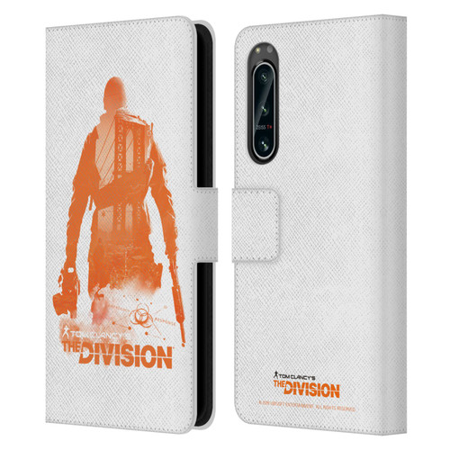 Tom Clancy's The Division Key Art Character 3 Leather Book Wallet Case Cover For Sony Xperia 5 IV