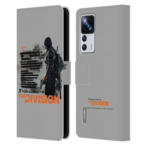 Tom Clancy's The Division Key Art Character Leather Book Wallet Case Cover For Xiaomi 12T Pro