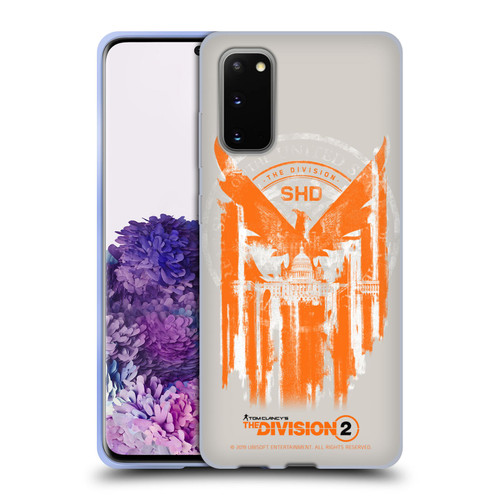 Tom Clancy's The Division 2 Key Art Phoenix Capitol Building Soft Gel Case for Samsung Galaxy S20 / S20 5G