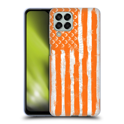 Tom Clancy's The Division 2 Key Art American Flag Soft Gel Case for Samsung Galaxy M33 (2022)