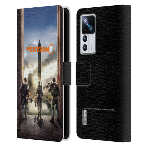 Tom Clancy's The Division 2 Characters Key Art Leather Book Wallet Case Cover For Xiaomi 12T Pro