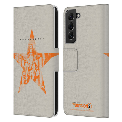 Tom Clancy's The Division 2 Key Art Lincoln Leather Book Wallet Case Cover For Samsung Galaxy S22+ 5G