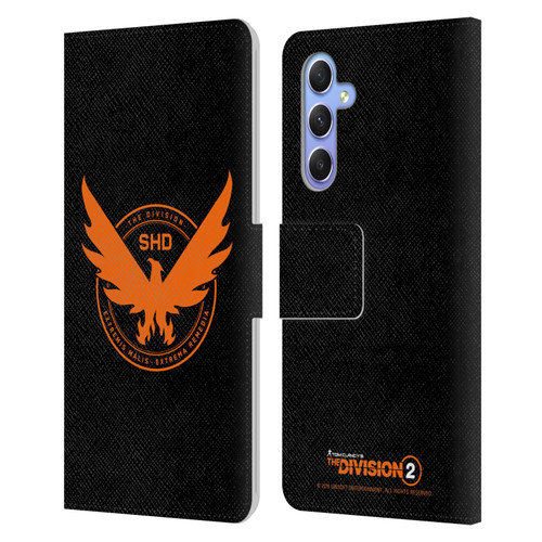 Tom Clancy's The Division 2 Logo Art Phoenix Leather Book Wallet Case Cover For Samsung Galaxy A34 5G