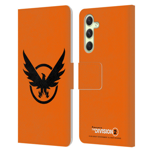 Tom Clancy's The Division 2 Logo Art Phoenix 2 Leather Book Wallet Case Cover For Samsung Galaxy A54 5G