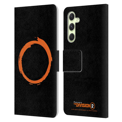 Tom Clancy's The Division 2 Logo Art Ring Leather Book Wallet Case Cover For Samsung Galaxy A54 5G