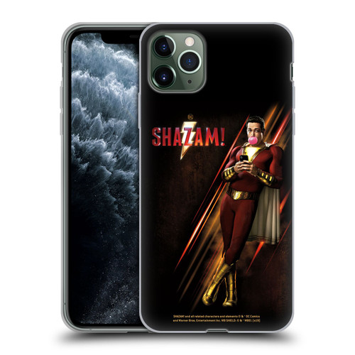 Shazam! 2019 Movie Character Art Poster Soft Gel Case for Apple iPhone 11 Pro Max