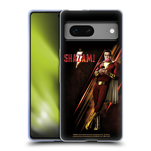Shazam! 2019 Movie Character Art Poster Soft Gel Case for Google Pixel 7