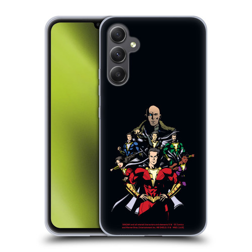 Shazam! 2019 Movie Character Art Family and Sivanna Soft Gel Case for Samsung Galaxy A34 5G