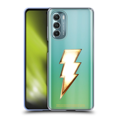 Shazam! 2019 Movie Logos Lightning Soft Gel Case for Motorola Moto G Stylus 5G (2022)