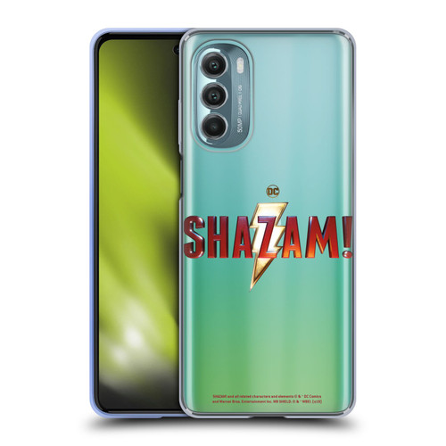 Shazam! 2019 Movie Logos Main Soft Gel Case for Motorola Moto G Stylus 5G (2022)